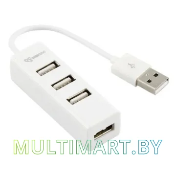 USB-хаб SBOX H-204 (белый)